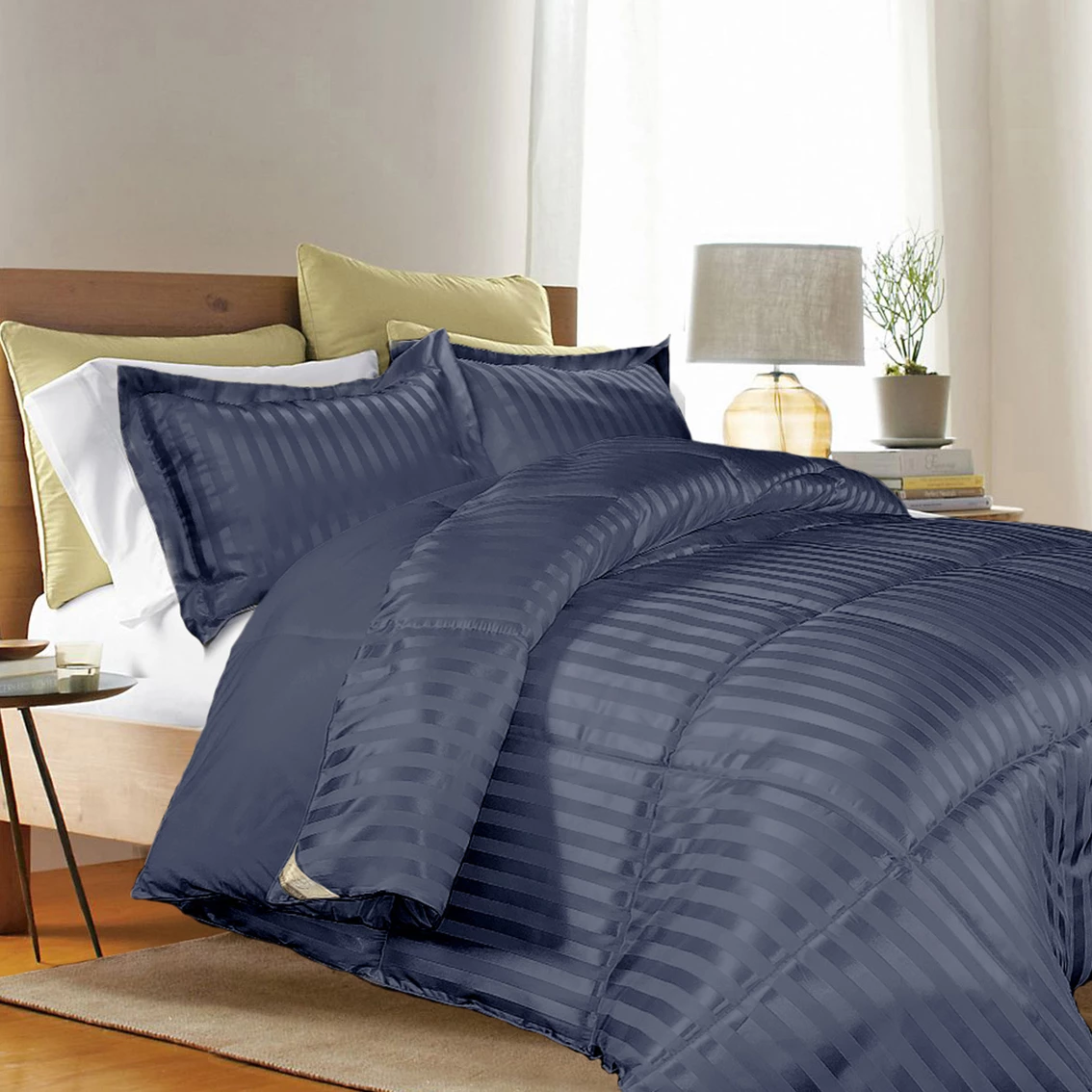 Promo ⌛ Kathy Ireland Home Microfiber Reversible Down Alternative Comforter 3 Pc. Set ???? - Image 2