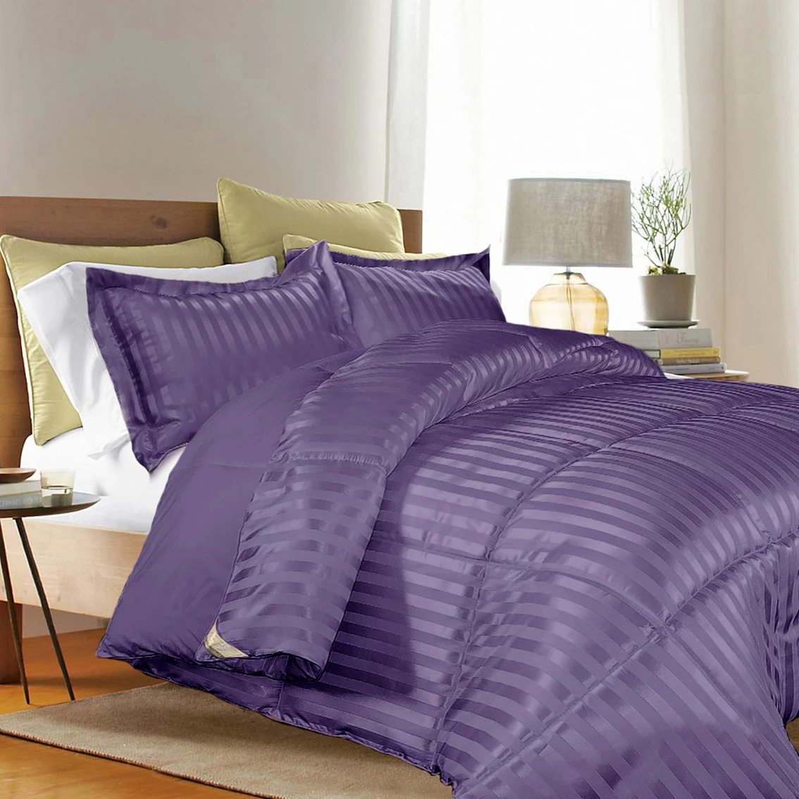 Promo ⌛ Kathy Ireland Home Microfiber Reversible Down Alternative Comforter 3 Pc. Set ???? - Image 3