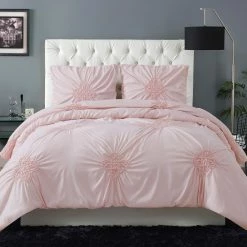 Best deal ???? Christian Siriano Georgia Rouched 3 Pc. Comforter Set ✨