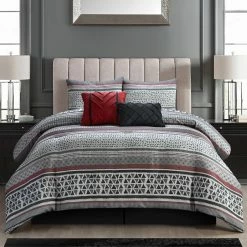 Best deal ❤️ Grand Avenue Hamilton 6 Pc. Comforter Set Multi-Color ????