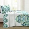 Best Pirce ???? Lush Decor Clara Quilt Blue/Green 3 Pc. Set ????