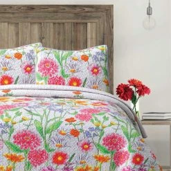 Flash Sale ⭐ Pieridae Microfiber Printed Reversible Quilt Set ????