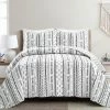 Cheap ???? Lush Decor Hygge Stripe Quilt 3 Pc. Set ????
