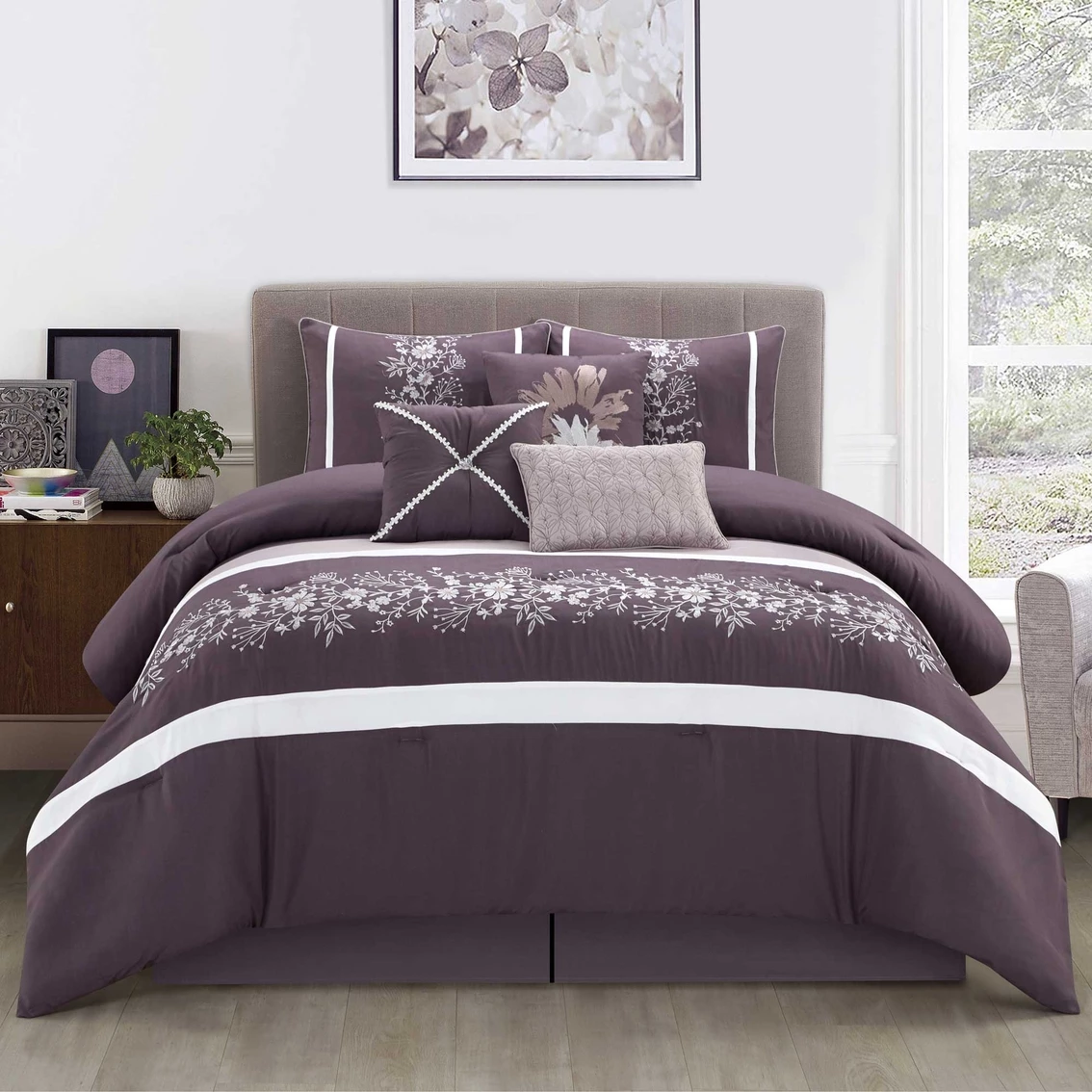 Coupon ❤️ Grand Avenue Viena Comforter 7 Pc. Set ????