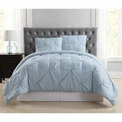 Brand new ???? Truly Soft Pleated Light Blue Duvet Set ????