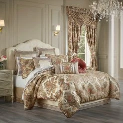 Budget ???? J. Queen New York Juliette Terracotta 4 Pc. Comforter Set ????