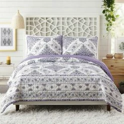 Best reviews of ???? Jessica Simpson Saniyah Medallion Quilt 3 Pc. Set ⌛