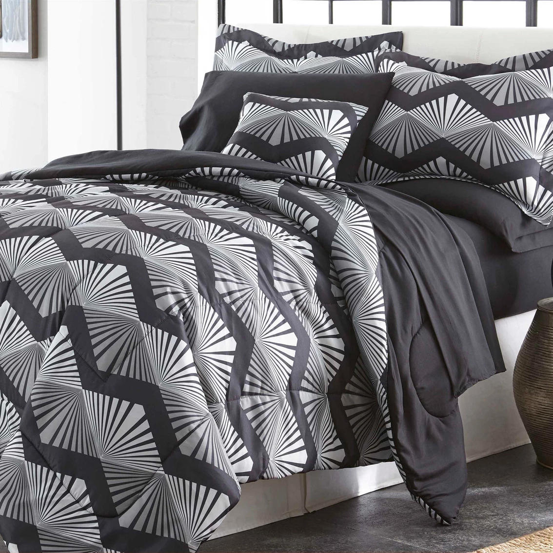 Cheap ✔️ Simply Perfect Contempo 8 Pc. Bed In A Bag ????