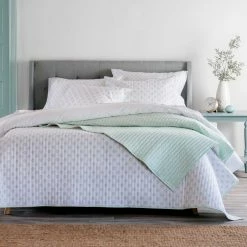 Coupon ✨ Martha Stewart Collection Naomi Block Quilt Set ????