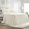 Best deal ???? Lush Decor Ella Shabby Chic Ruffle Lace 3 Pc. Bedspread Set ????
