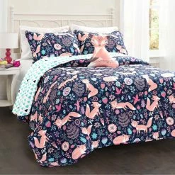 Flash Sale ???? Lush Decor Pixie Fox 4 Pc. Quilt Set ????