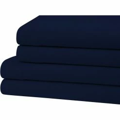 Deals ???? Bibb Home Solid Flannel Sheet 4 Pc. Set ????
