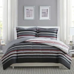Best Pirce ???? Style 212 Hillcrest Stripe Comforter Set ✨