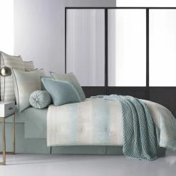 Discount ???? Oscar|Oliver Oscar Oliver Vince Aqua 4 Pc. Comforter Set ⭐