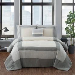 Deals ✨ London Fog Dartford Microsuede Comforter Set ????