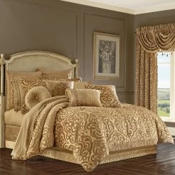 Top 10 ???? J. Queen New York Sicily Gold 4 Pc. Comforter Set ????