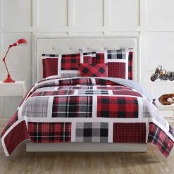 Best Sale ???? My World Buffalo Plaid Quilt Set ????
