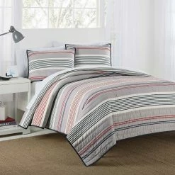 Best reviews of ???? IZOD Austin Stripe Quilt Set ????