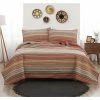 Brand new ???? Brooklyn Loom Sunset Stripe Yarn Dye Quilt Set ✔️