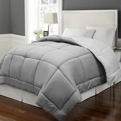 Coupon ???? Blue Ridge Home Fashions Microfiber Color Reversible Down Alternative Comforter ????