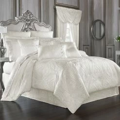 Budget ❤️ J. Queen New York Bianco White 4 Pc. Comforter Set ????