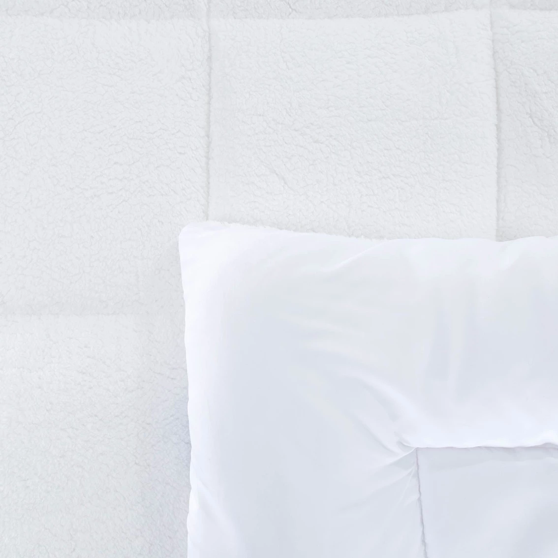 Buy ???? Lavish Home Bluestone Oversized Reversible Down Alt Comforter With Sherpa ❤️ - Image 3