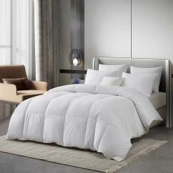 Cheapest ✨ Serta All Seasons Tencel/Cotton Blend European Down Comforter ????