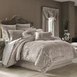 Coupon ⌛ J. Queen New York Sicily Pearl 4 Pc. Comforter Set ????