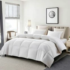 Flash Sale ???? Serta All Season Count Goose Feather And Goose Down Fiber Comforter ????