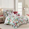 New ???? Levtex Home Merry & Bright Holly Jolly Quilt ????