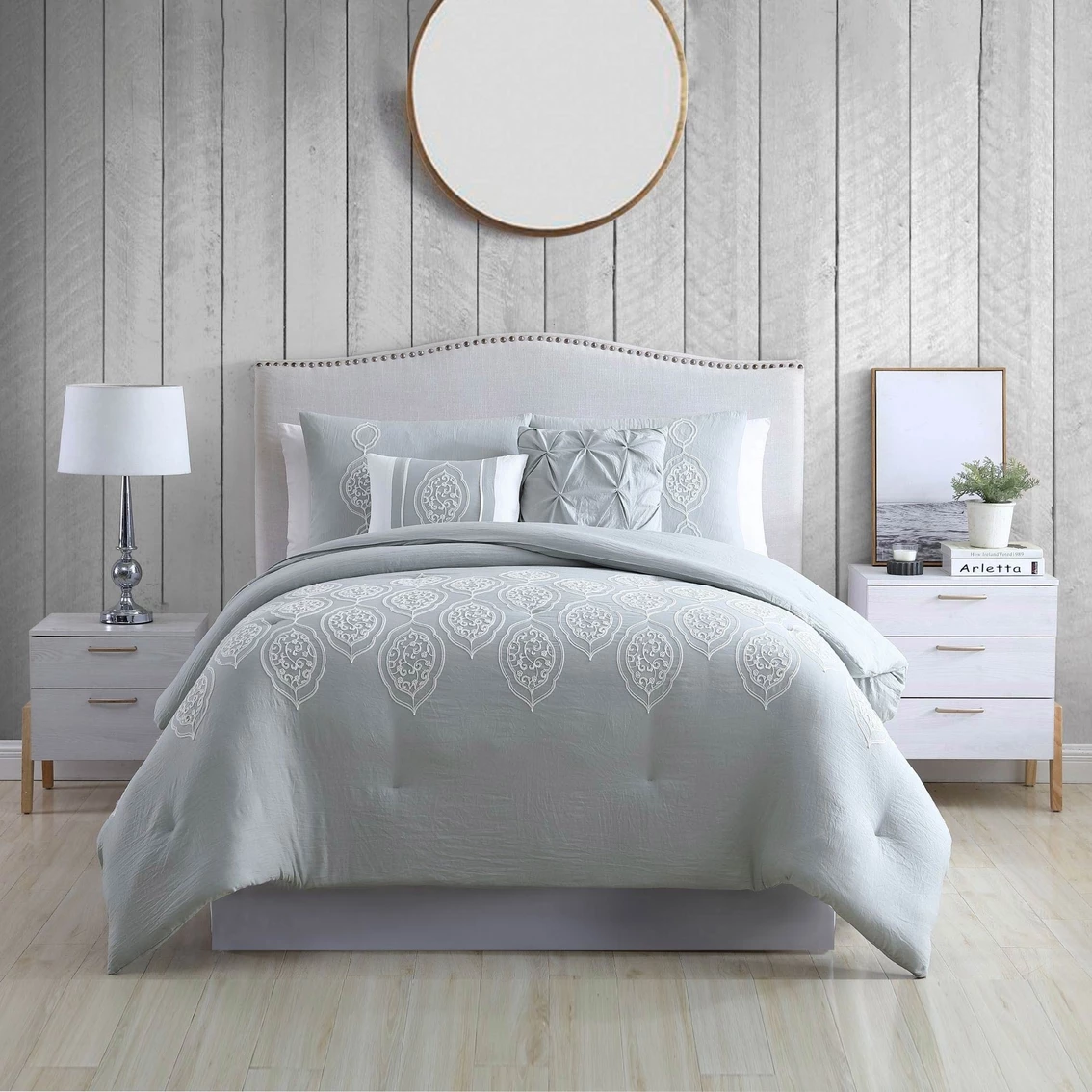 Flash Sale ???? Modern Threads Tiffany Embroidered Comforter Set ✔️