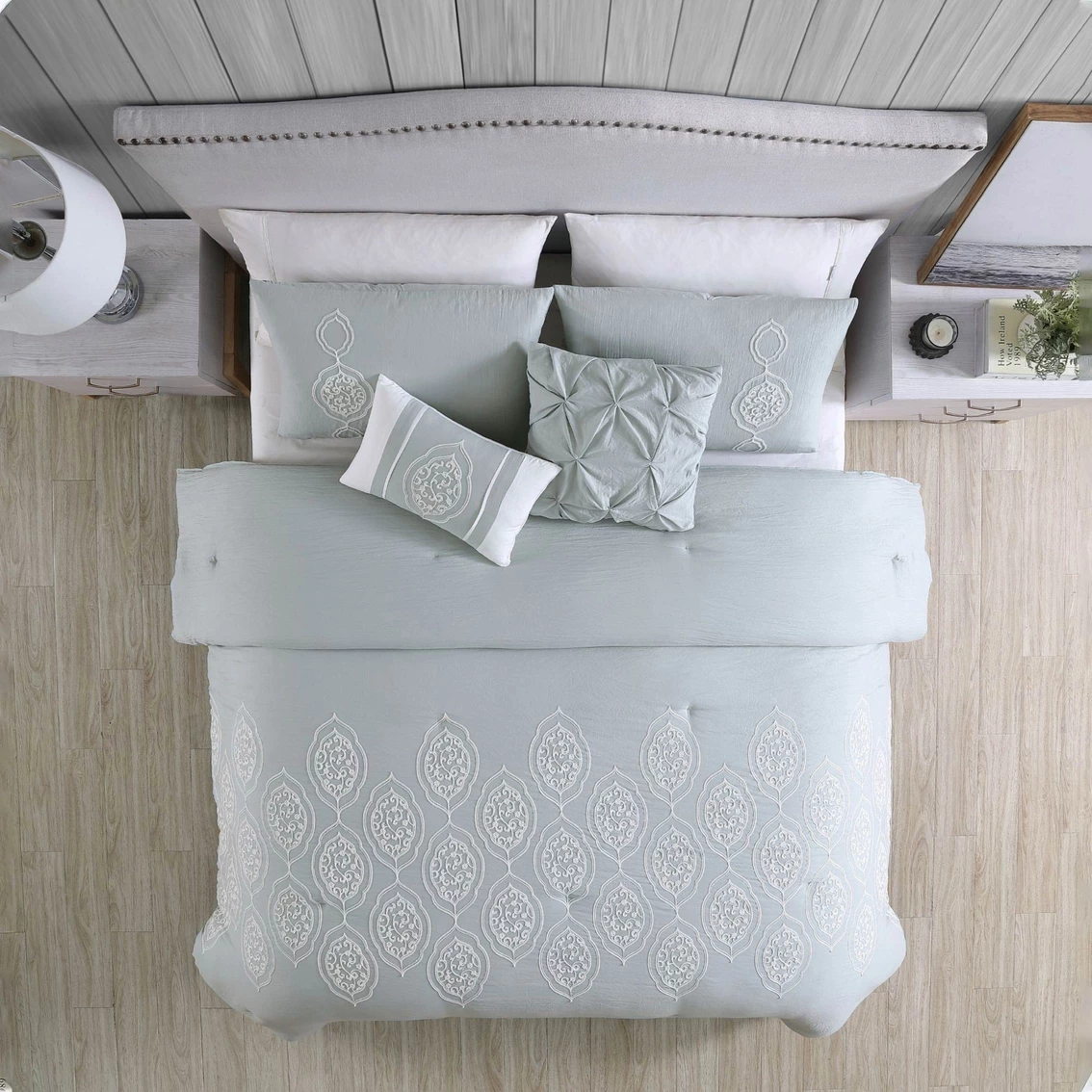 Flash Sale ???? Modern Threads Tiffany Embroidered Comforter Set ✔️ - Image 3