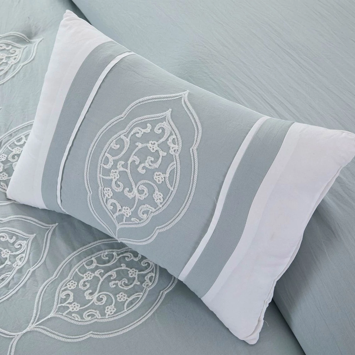Flash Sale ???? Modern Threads Tiffany Embroidered Comforter Set ✔️ - Image 4