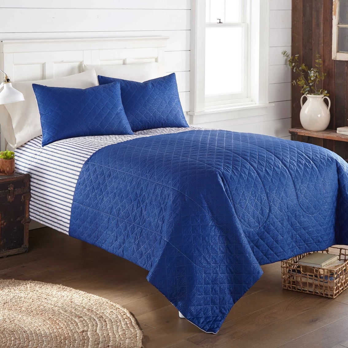 Flash Sale ???? Shavel Home Products Seersucker 6 In 1 Quilt Set ✔️ - Image 4