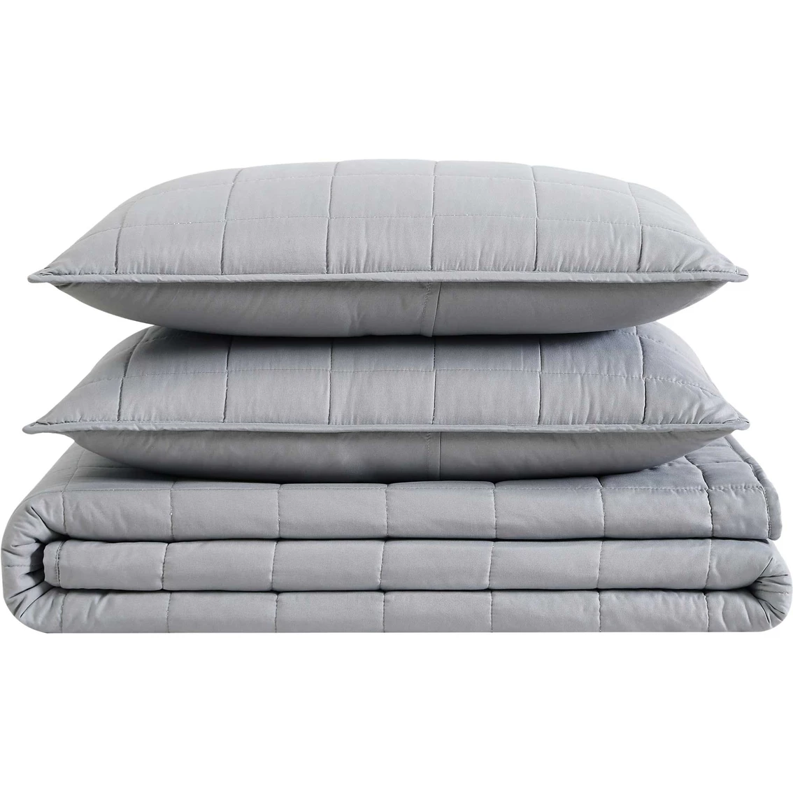 Best Pirce ???? London Fog Garment Wash Solid Color 3 Pc. Quilt Set ✔️