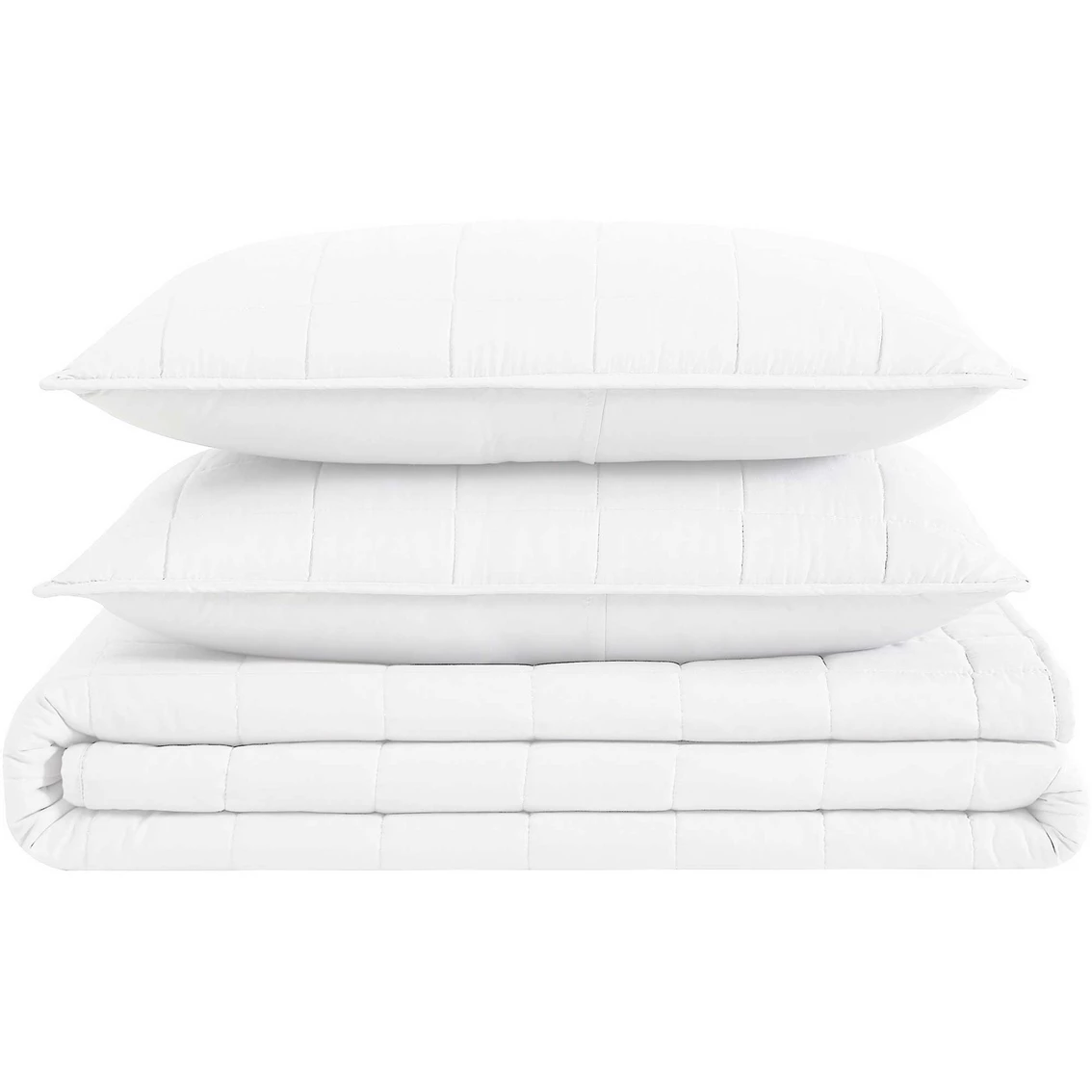 Best Pirce ???? London Fog Garment Wash Solid Color 3 Pc. Quilt Set ✔️ - Image 5