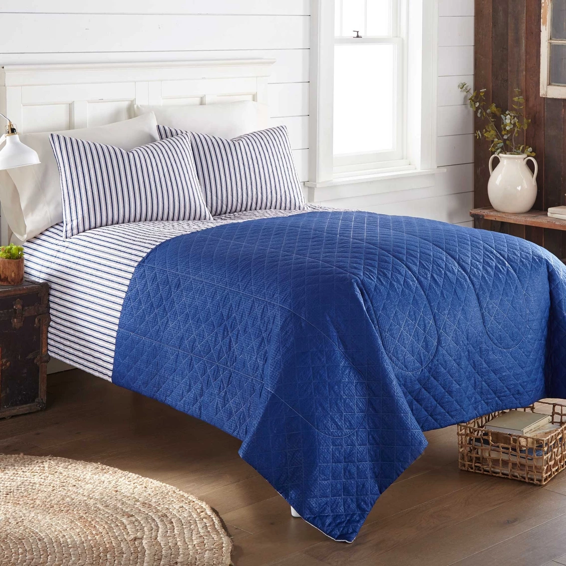 Flash Sale ???? Shavel Home Products Seersucker 6 In 1 Quilt Set ✔️ - Image 5