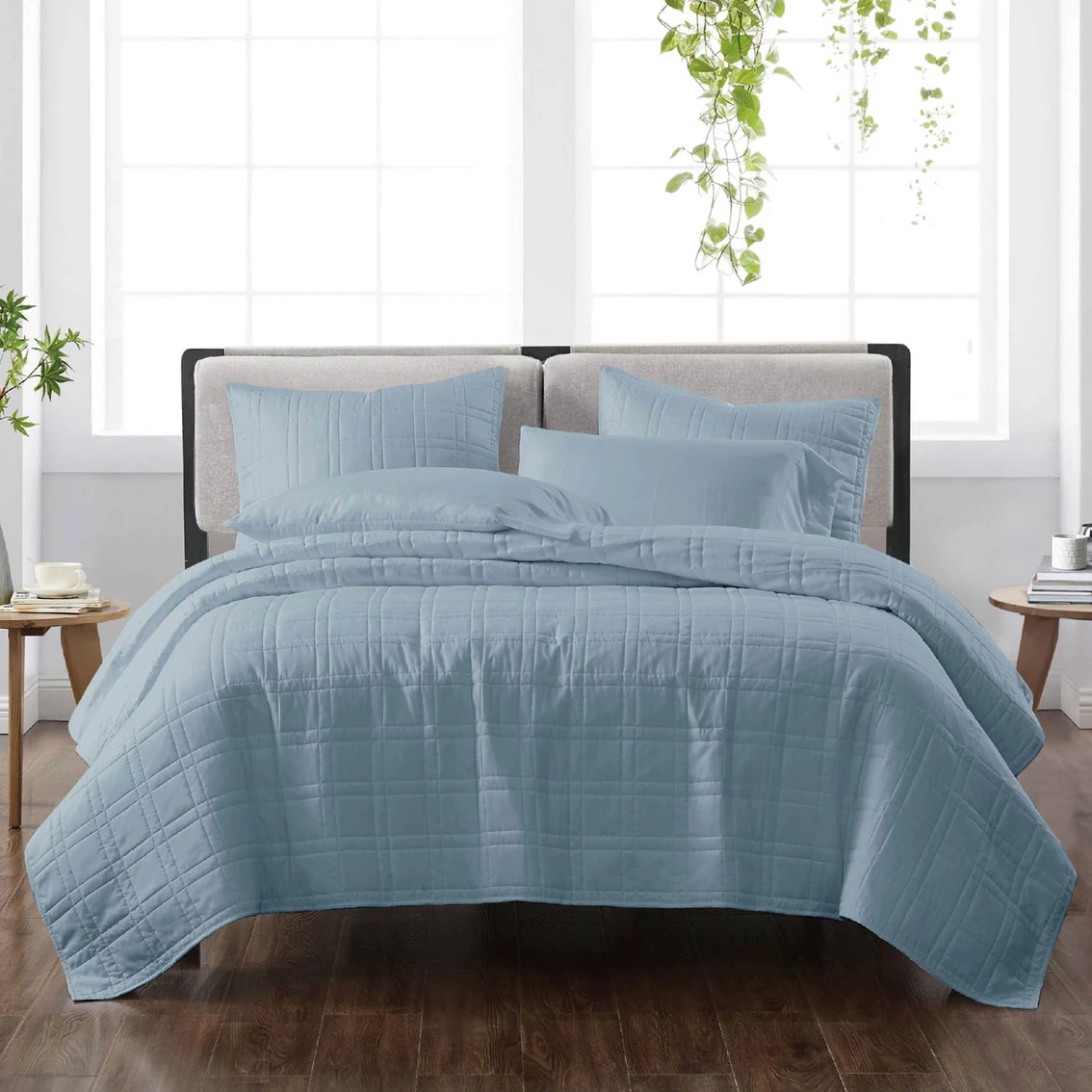 Discount ???? Cannon Heritage Solid Reversible Quilt Set ???? - Image 7