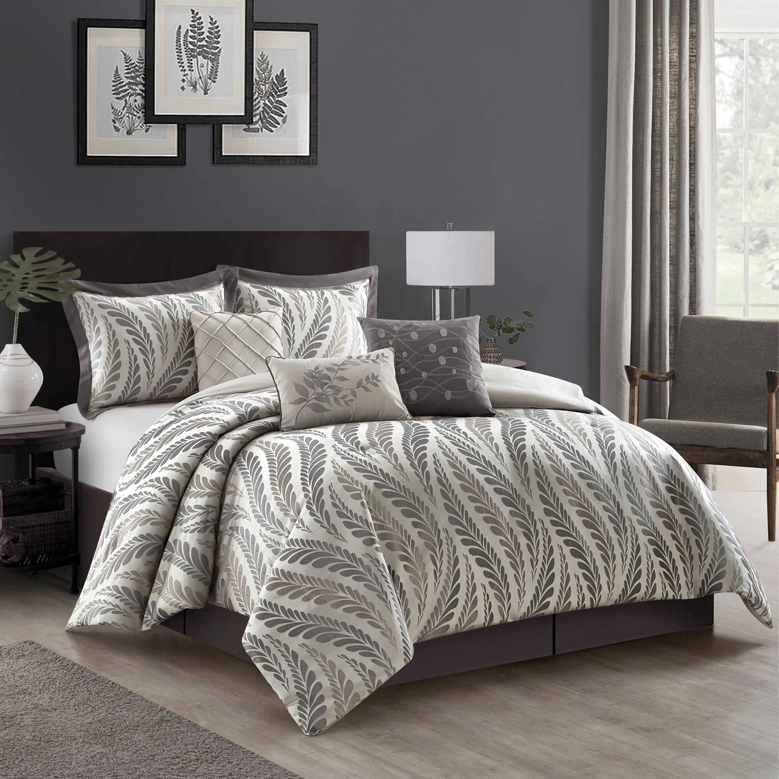 Discount ⌛ Grand Avenue Capella Comforter 7 Pc. Set ????