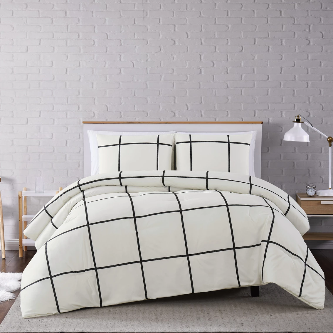 Best deal ???? Truly Soft Kurt Windowpane Comforter Set ????