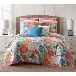 New ???? Oceanfront Resort Coco Paradise Quilt Set ????