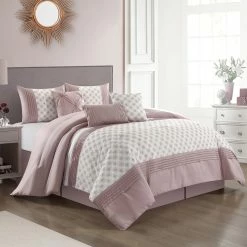 Outlet ⌛ Nanshing America Inc Nanshing Elisha 7 Pc. Comforter Set ????