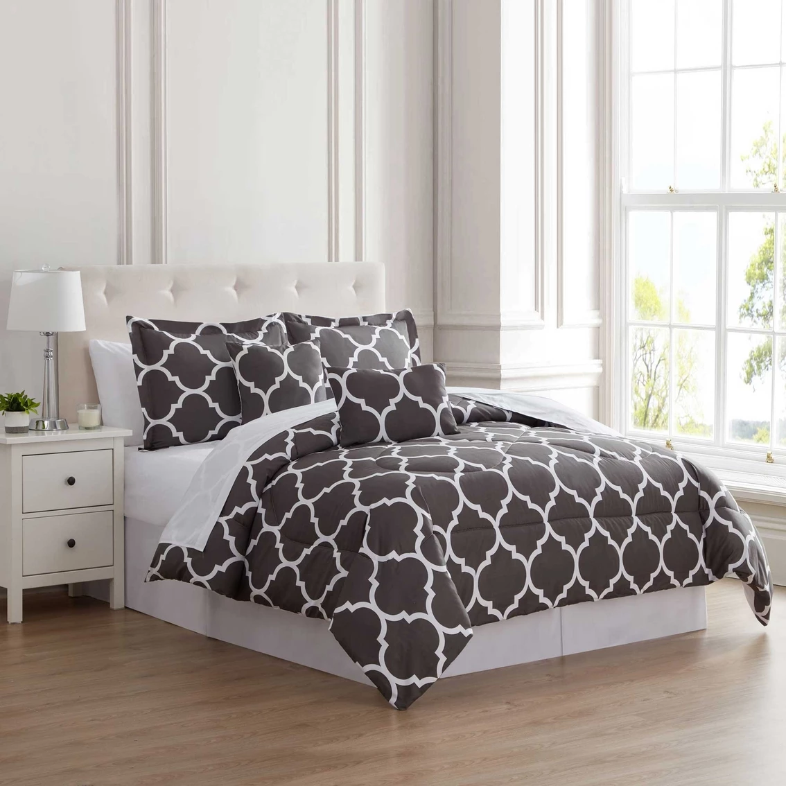 Buy ???? Kathy Ireland Home 6 Pc. Trellis Comforter Set ✨