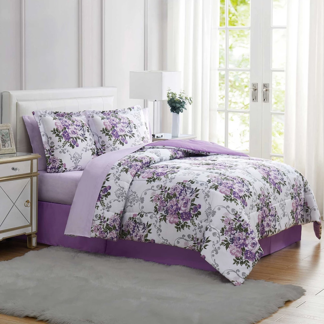 Best reviews of ❤️ Style 212 Floral Bouquet Bed In A Bag ???? - Image 7