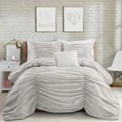 Best deal ⭐ Lush Decor Ticking Stripe Comforter Set ????