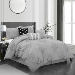 Wholesale ???? Grand Avenue Zama Solid 7 Pc. Comforter Set ⭐