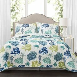Cheapest ???? Lush Decor Coastal Reef 3 Pc. Quilt Set ????