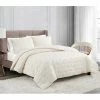 Best Sale ✨ Badgley Mischka Tufted Matte Satin Quilt Set ????