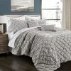 Outlet ✔️ Lush Decor Ravello Pintuck 5 Pc. Comforter Set ❤️