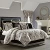 Budget ???? J. Queen New York Guiliana Queen 4 Pc. Comforter Set ????